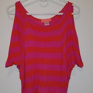 Cutout sleeve shirt